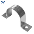 China fabricante de revestimiento de zinc galvanizado de metal de acero poste sujeción abrazaderas